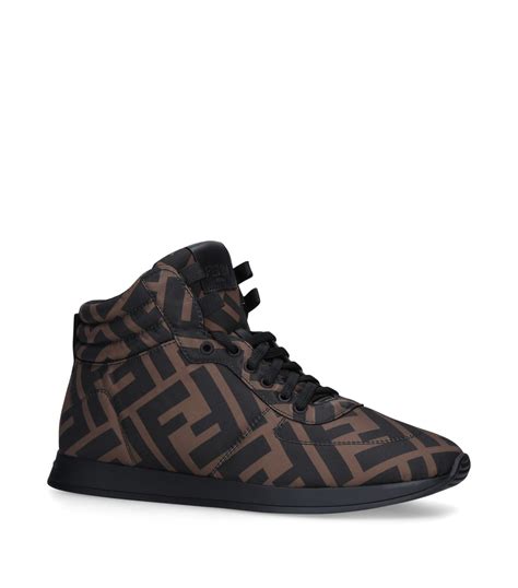 fendi donna logo|fendi high top sneakers women's.